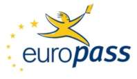 For more information on Europass go to http://europass.cedefop.europa.eu