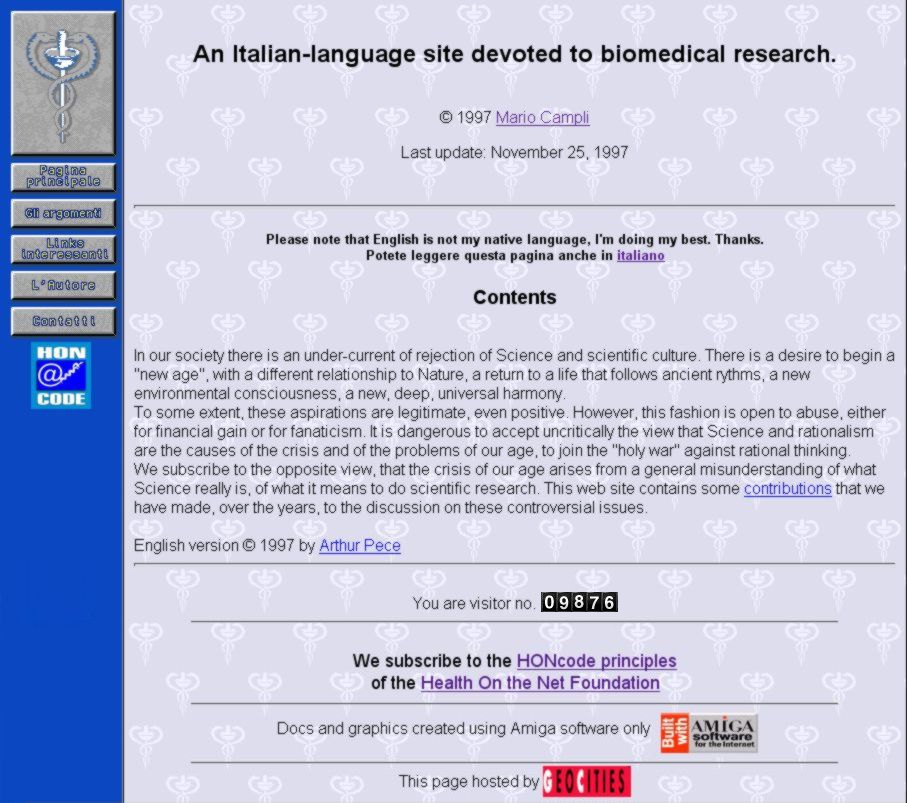 Scienza&Medicina: 1997