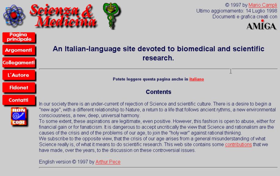 Scienza&Medicina: 1998