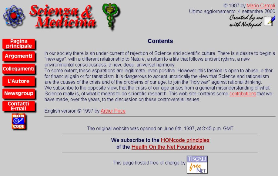 Scienza&Medicina: 2000