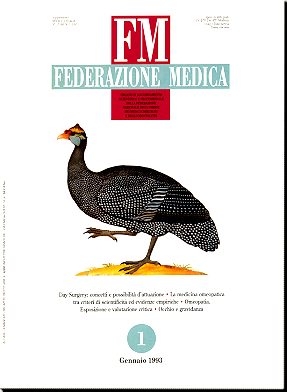 Federazione Medica, Gennaio 1993 n.1